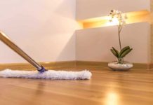 Pulire il pavimento di parquet con metodi naturali parquet