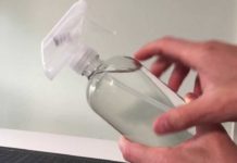 Detersivo spray per le pulizie di casa, fai da te Bottiglia detersivo spray