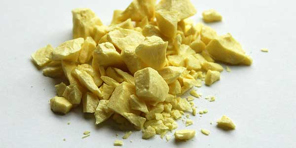 Zolfo: proprietà, usi e controindicazioni Proprietà dello zolfo