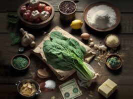 Alimentazione a basso costo: come scegliere i cibi giusti Tavolo di legno con cibo