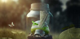 Come risparmiare denaro attraverso pratiche sostenibili vaso vetro risparmiare sostenibile