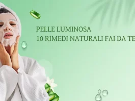 La Ricetta Segreta per una Pelle Luminosa: 10 Rimedi Naturali Fai da Te! Donna con maschera viso