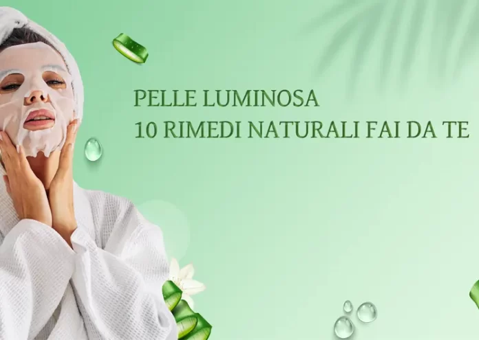 Donna con maschera viso